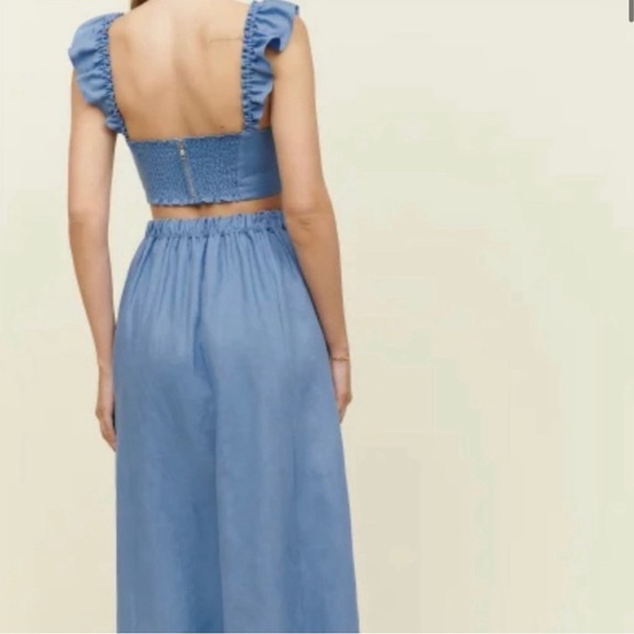 Reformation Pam linen two piece dress size 0 - Picture 5 of 5